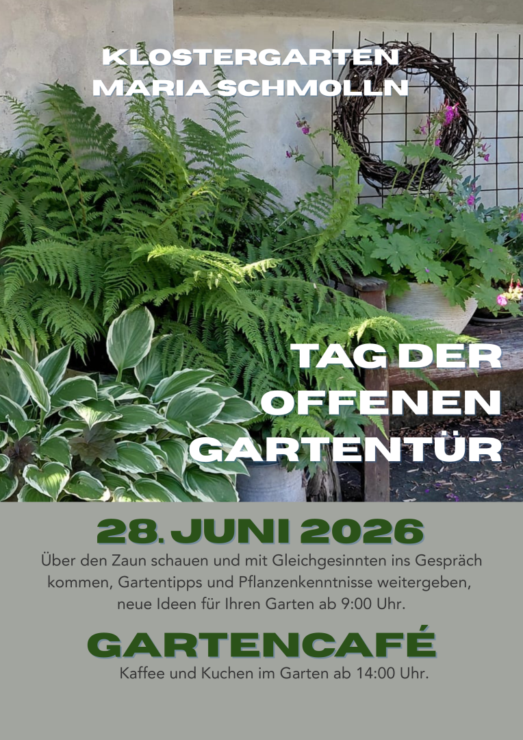 Tag der offenen Gartentür