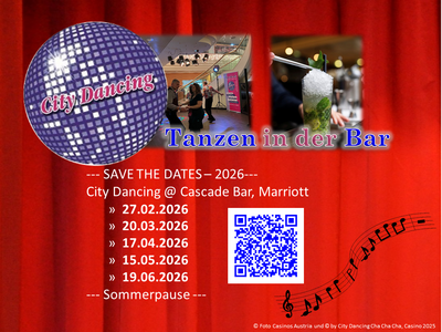 "Cascade Bar" | Tanzen im Marriott Hotel