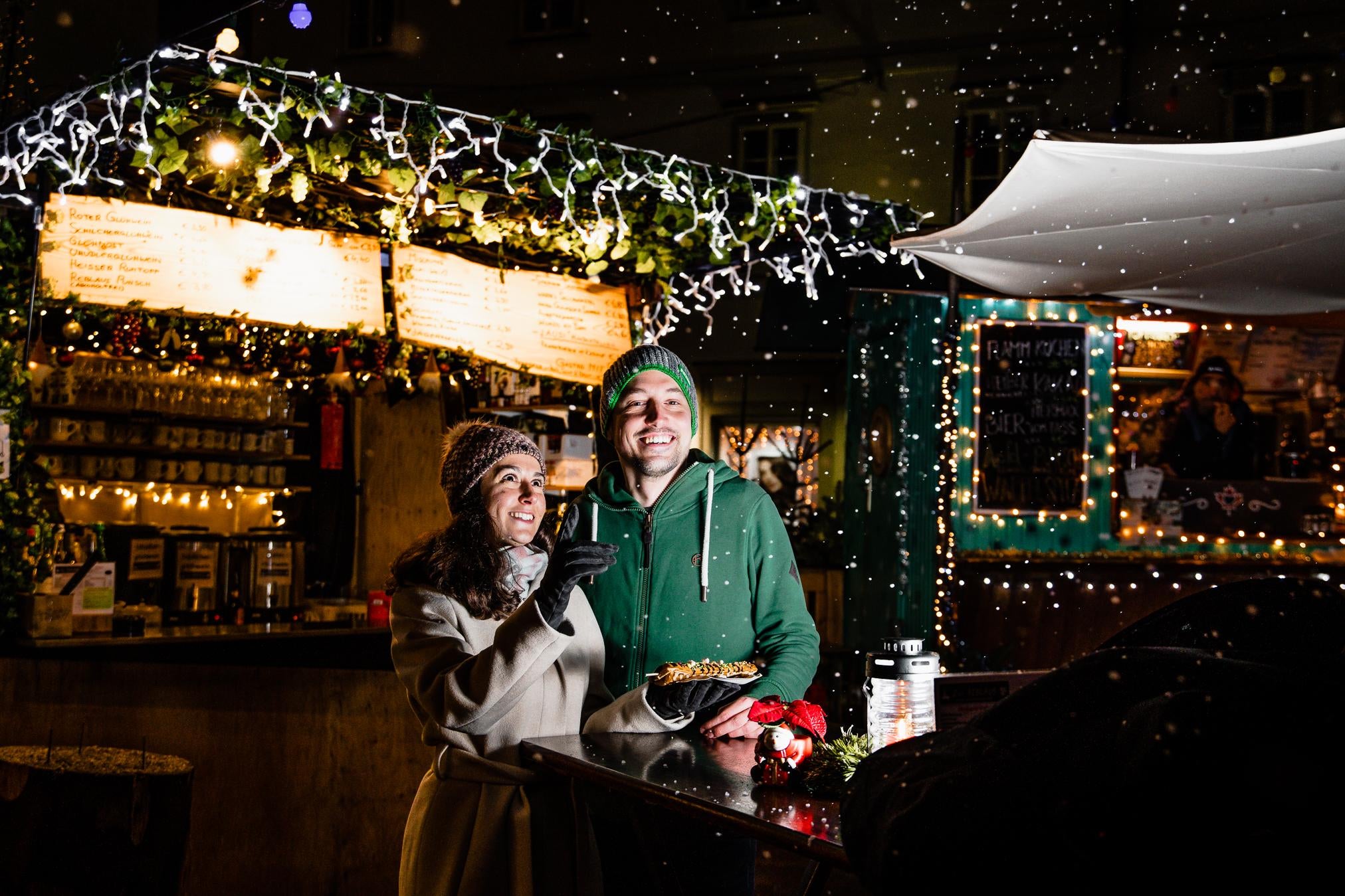 Weihnachten am Karmeliterplatz in Graz