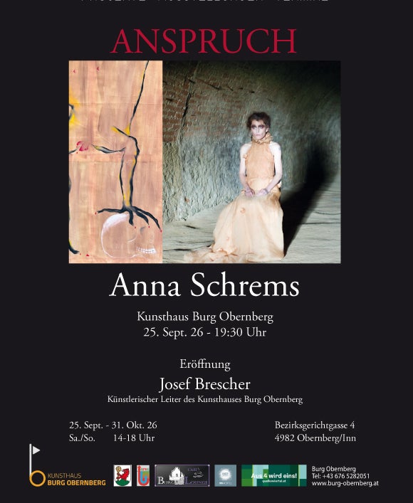ANSPRUCH - Vernissage zur Ausstellung Anna Schrems