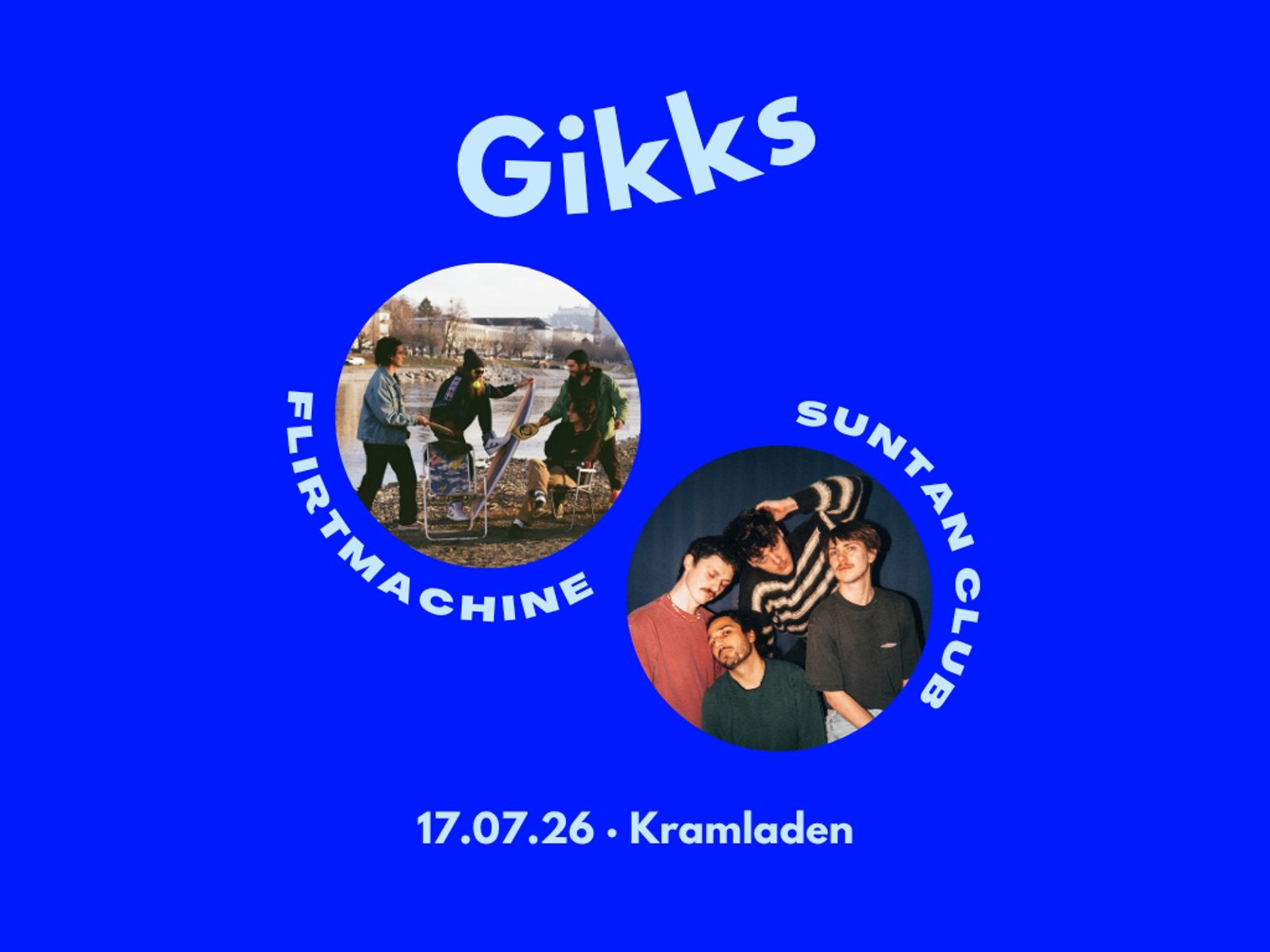 Gikks: Flirtmachine + Suntan Club