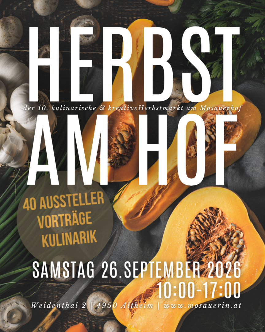 Herbst am Hof Mosauerhof Altheim - Herbstmarkt in Weidenthal
