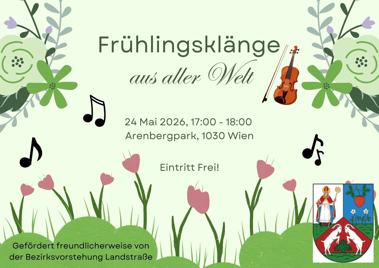 Konzert: Frühlingsklänge aus aller Welt