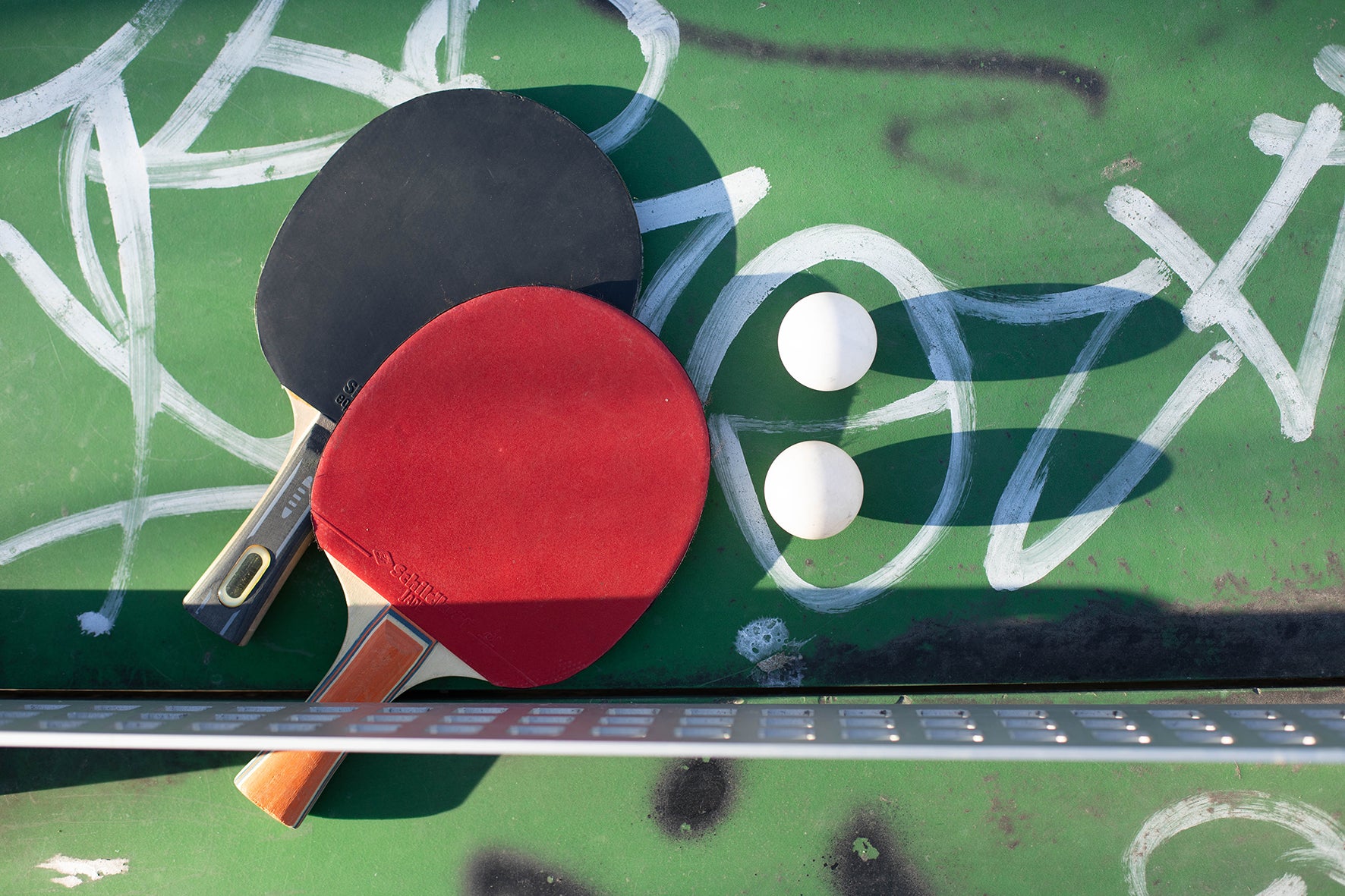 Tischtennis im Arenbergpark - Spielgruppe in Wien