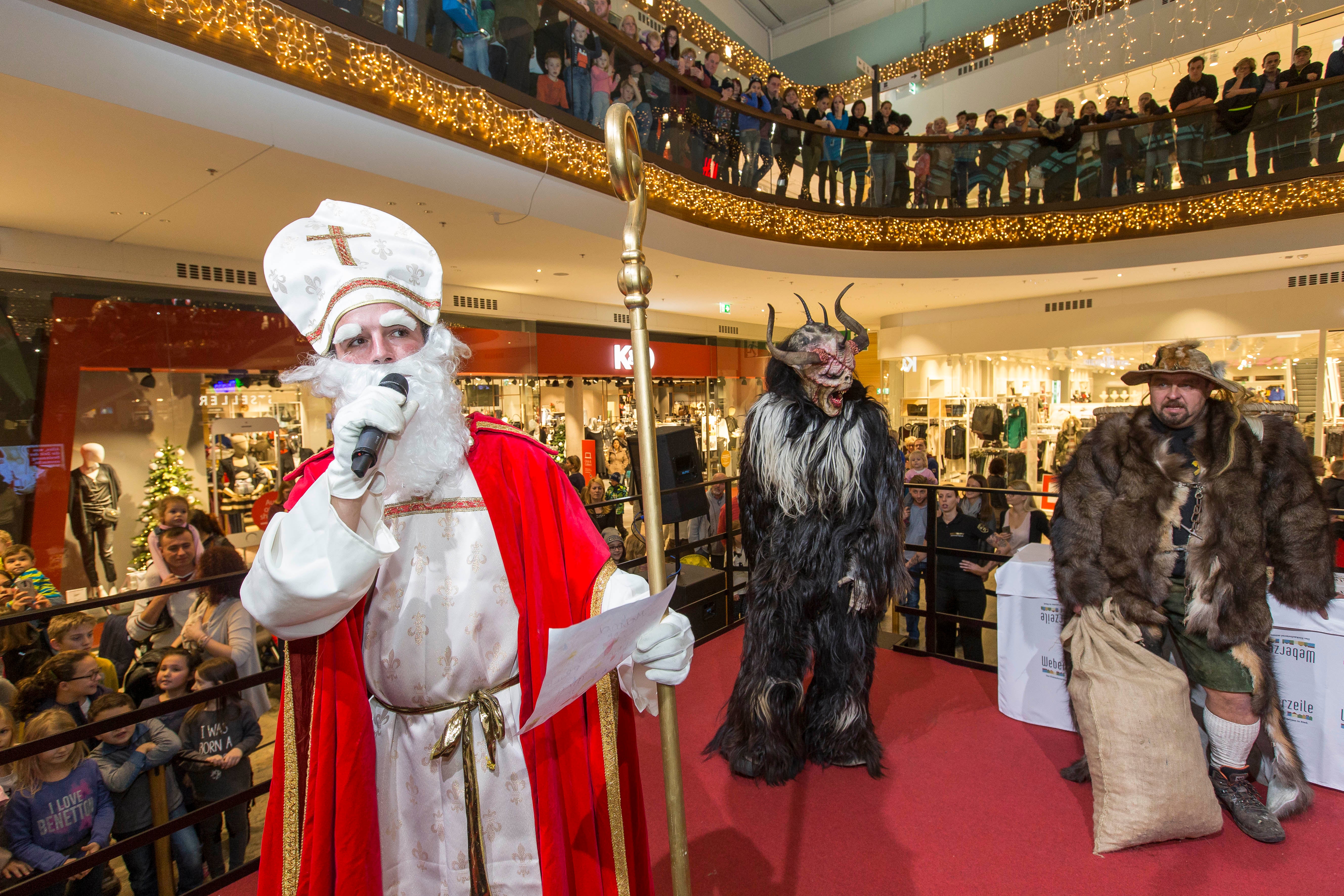 Nikolaus in der WEBERZEILE