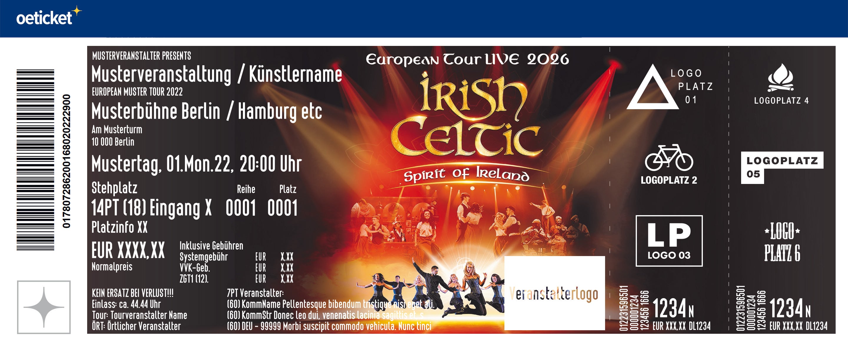 Irish Celtic 2026 – Show in der Wiener Stadthalle