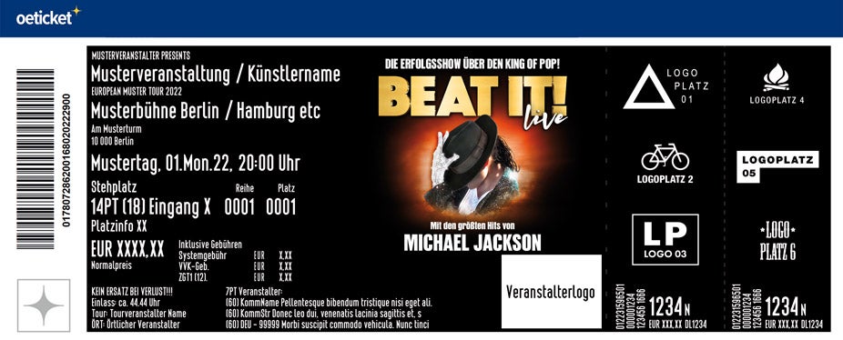 BEAT IT! – Die Erfolgsshow über den King of Pop!