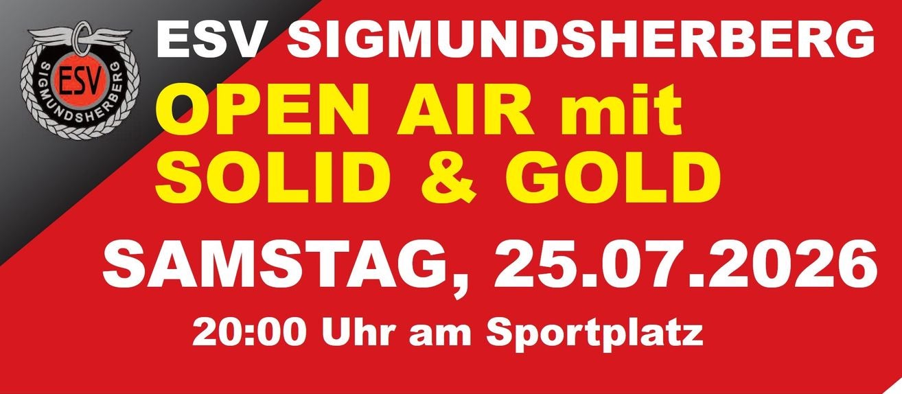OPEN AIR mit SOLID & GOLD