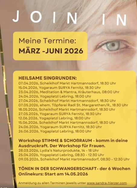 Heilsame Singrunden mit Sandra Hierzer
