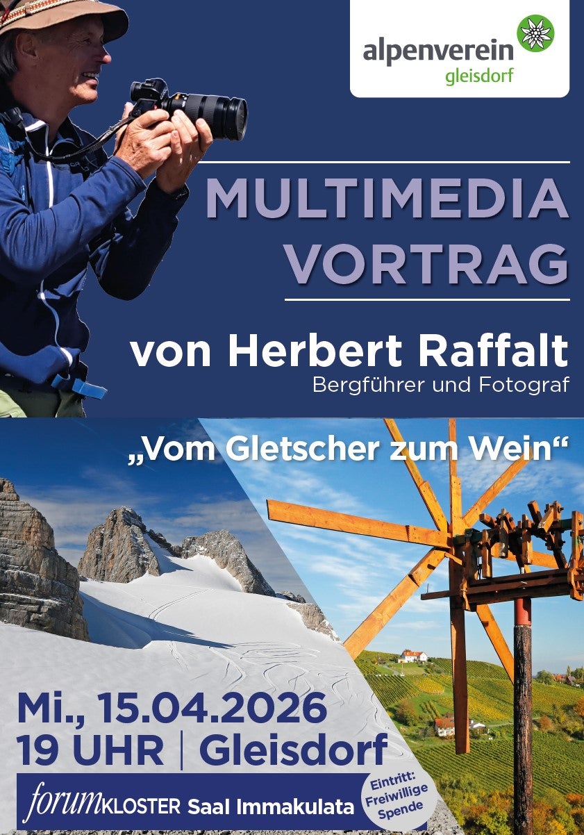 Vom Gletscher zum Wein