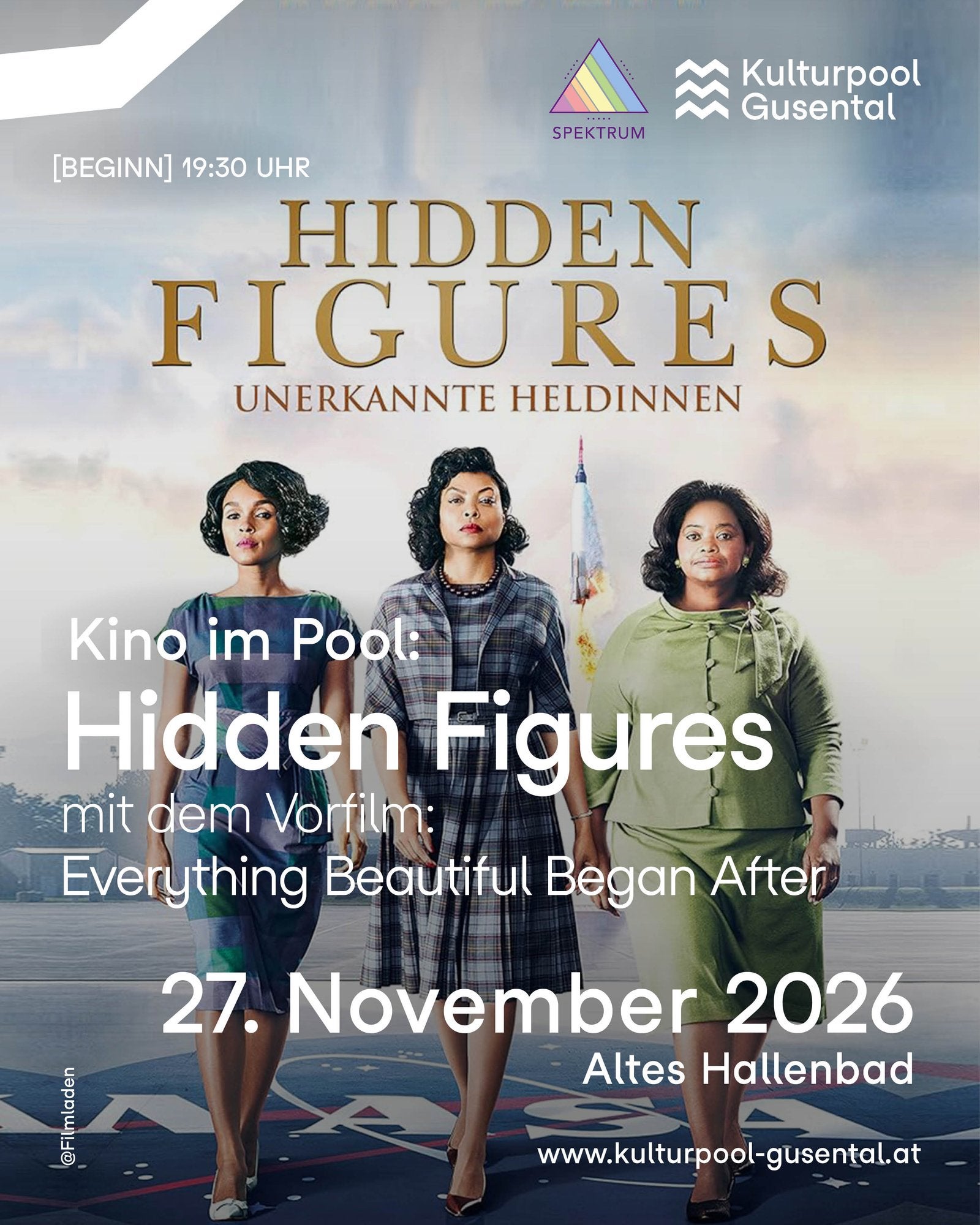 Hidden Figures im Alten Hallenbad Gallneukirchen