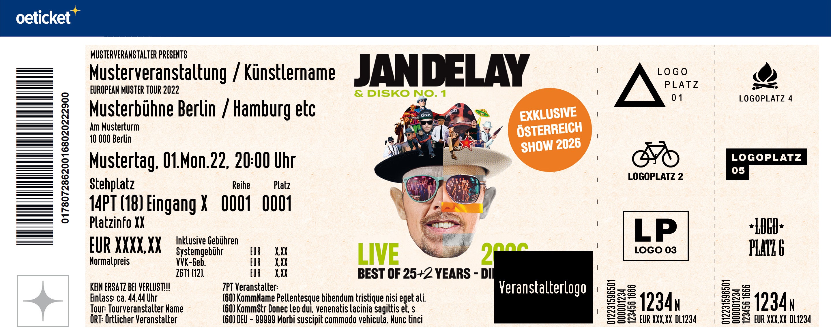 Jan Delay & Disko No. 1 - Best of 25 Years +2 - Die Tour