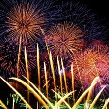 Feuerwerk des Kabaretts