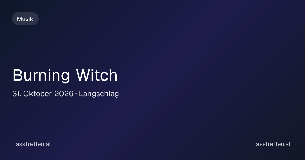 Burning Witch