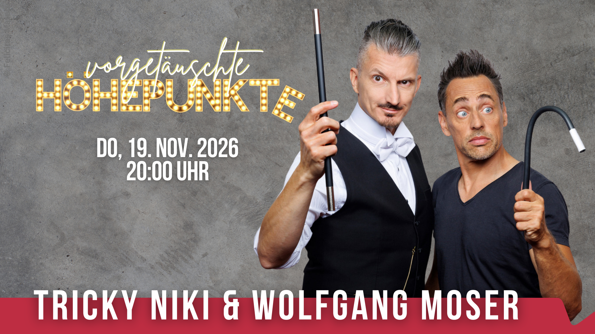 Tricky Niki & Wolfgang Moser - "Vorgetäuschte Höhepunkte"