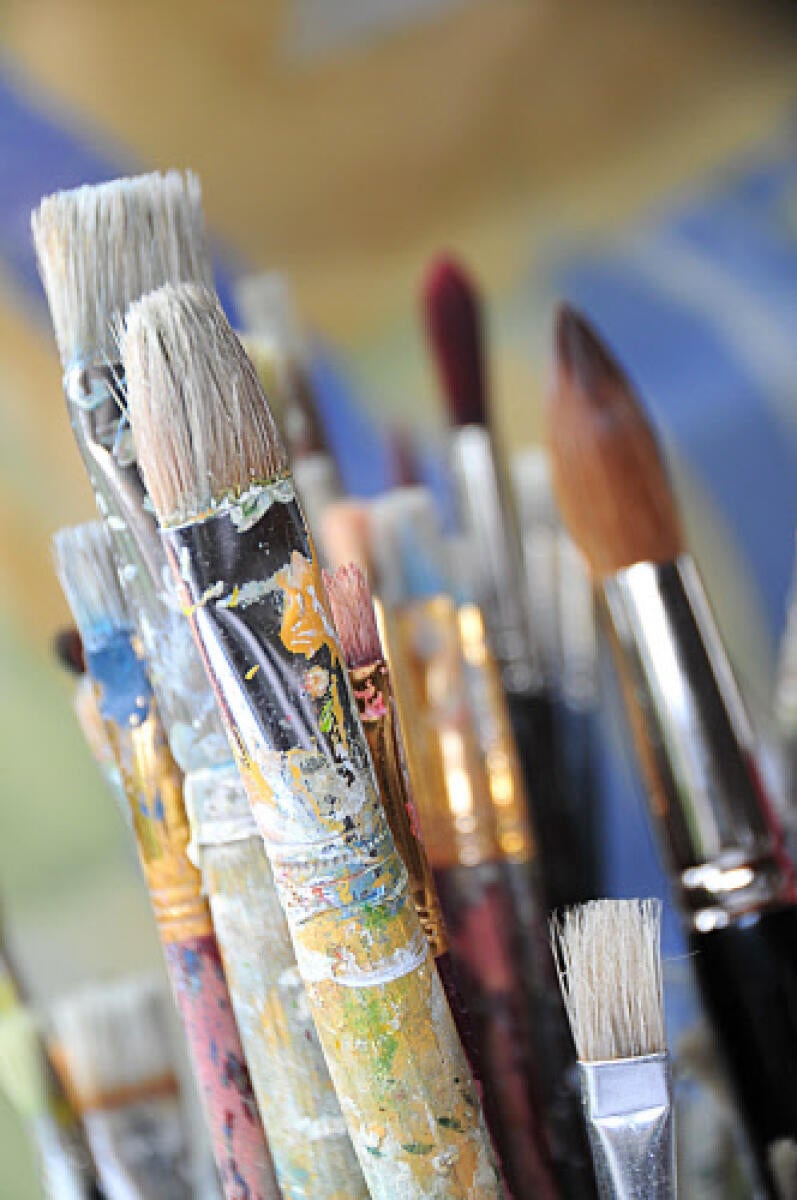 Mal Stammtisch im Atelier