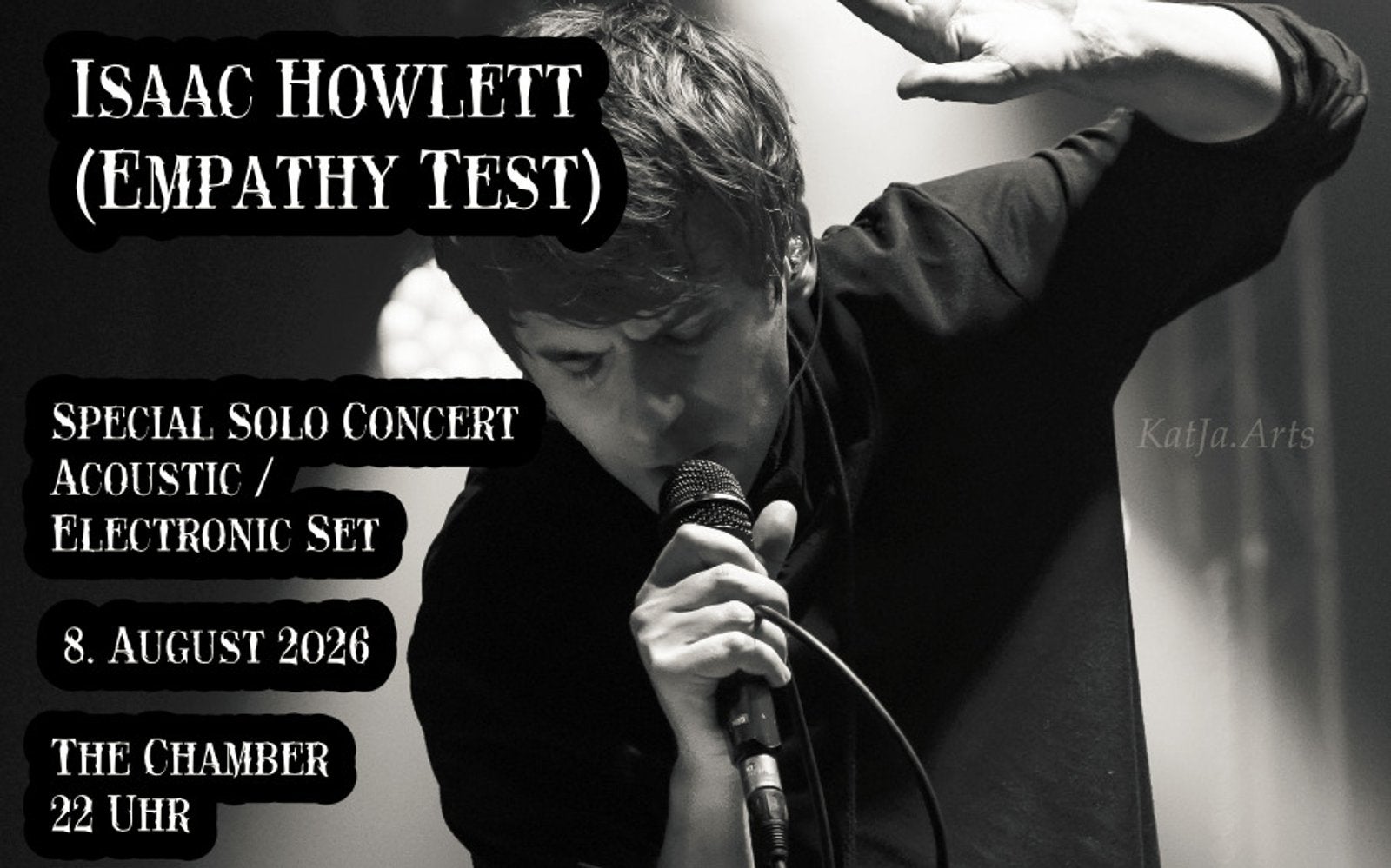 Isaac Howlett (Empathy Test) special solo concert