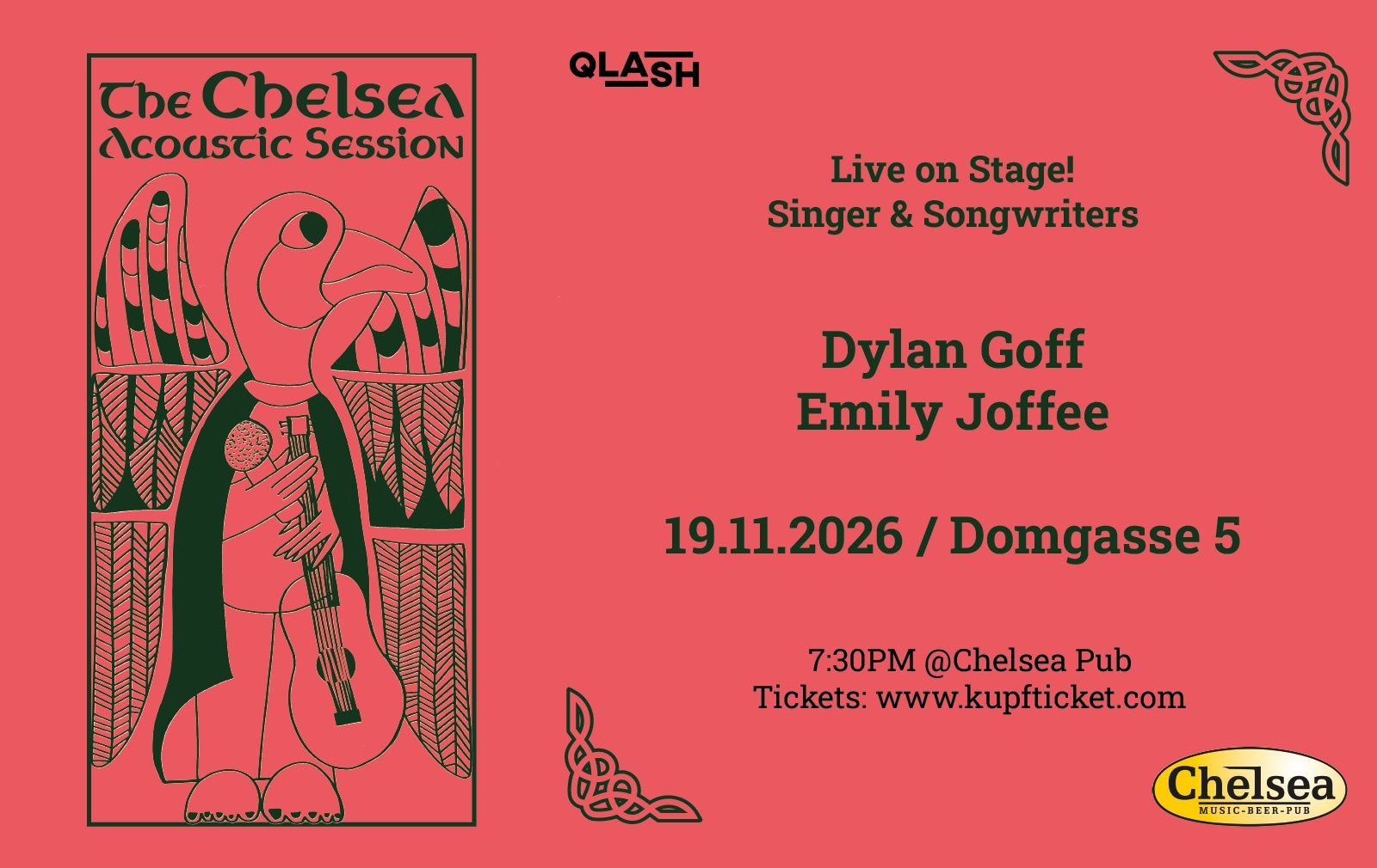 The Chelsea Session #4: Dylan Goff & Emily Joffee in Linz