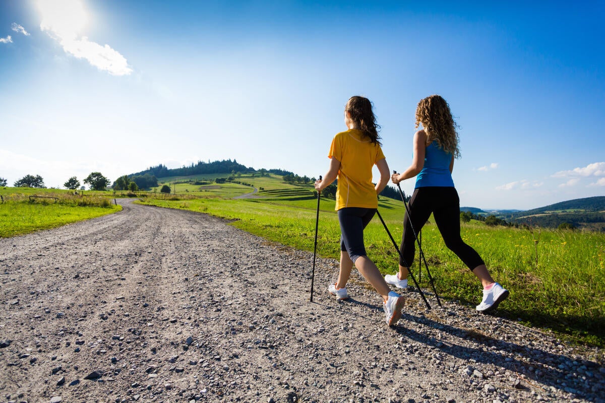 Nordic Walking ab der Lebensmitte