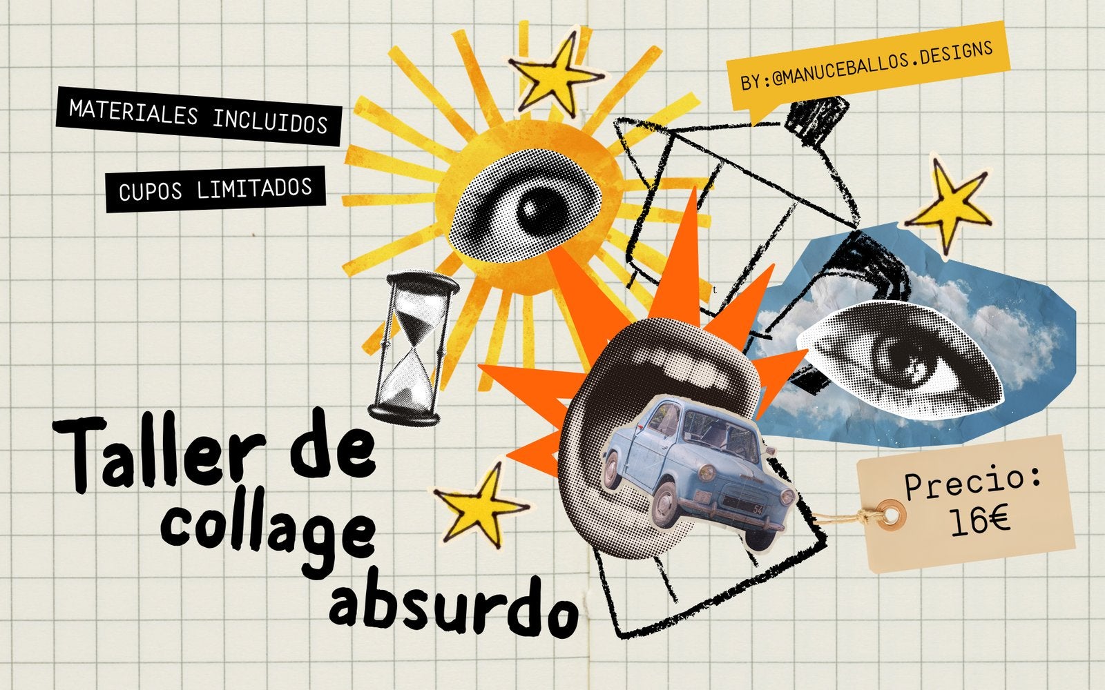 Taller de Collage Absurdo in Linz