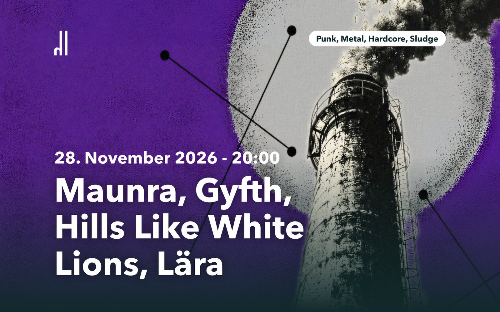 Maunra, Gyfth, Hills Like White Lions & Lära in Wien