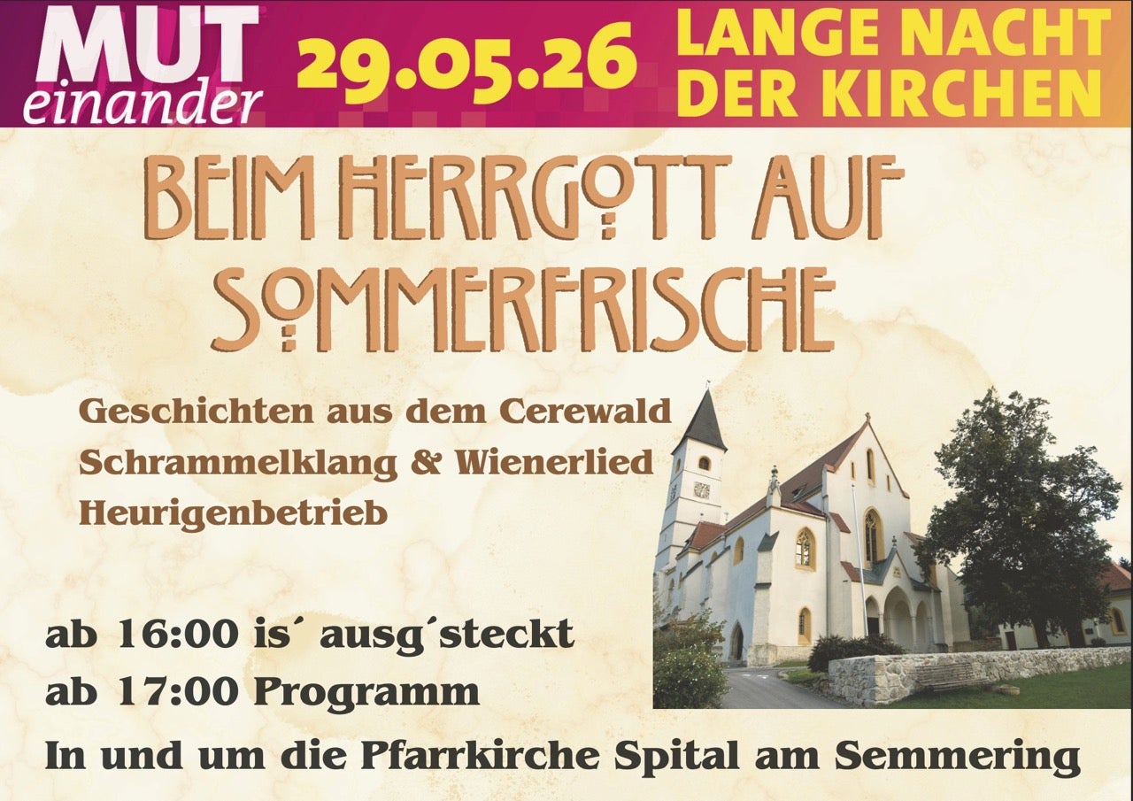 Beim Herrgott auf Sommerfrische