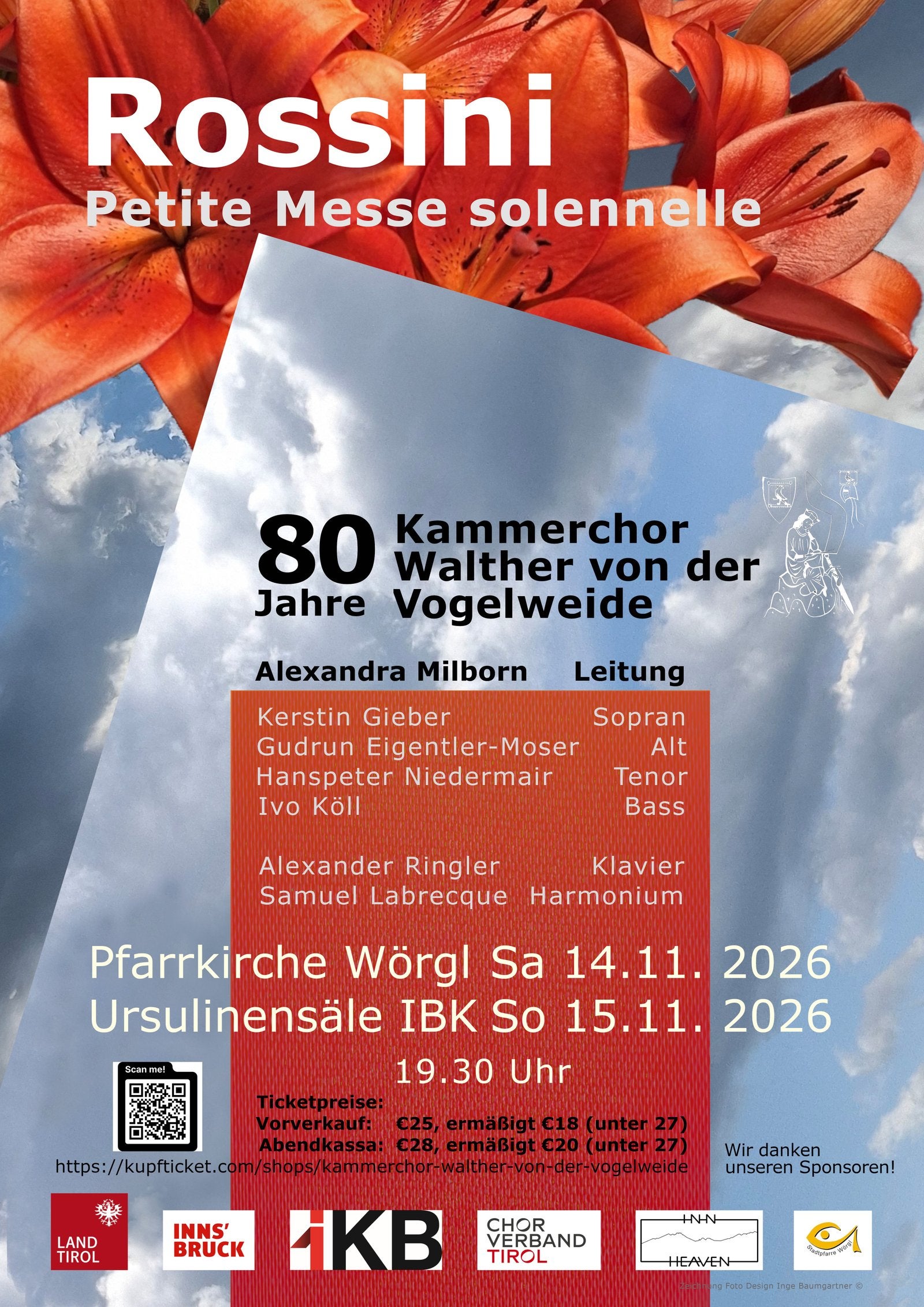 Kammerchor Walther von der Vogelweide: 80 Jahre Jubiläum