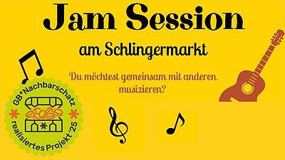 Jam Session am Schlingermarkt in Wien