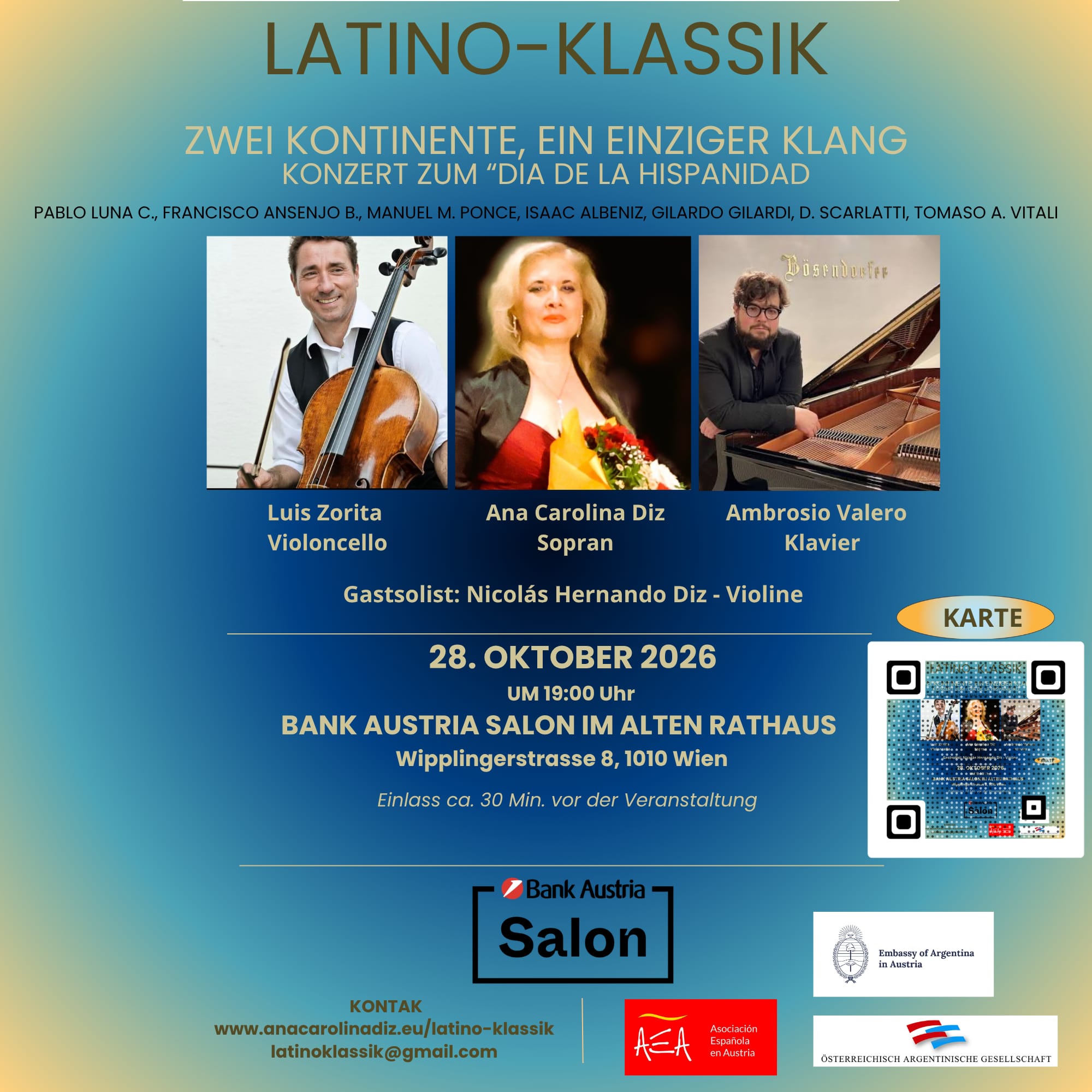 LATINO - KLASSIK: Konzert in Wien