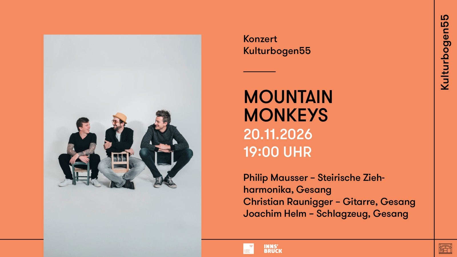 Mountain Monkeys Konzert im Kulturbogen55