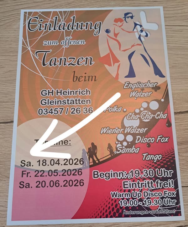 Offenes Tanzen