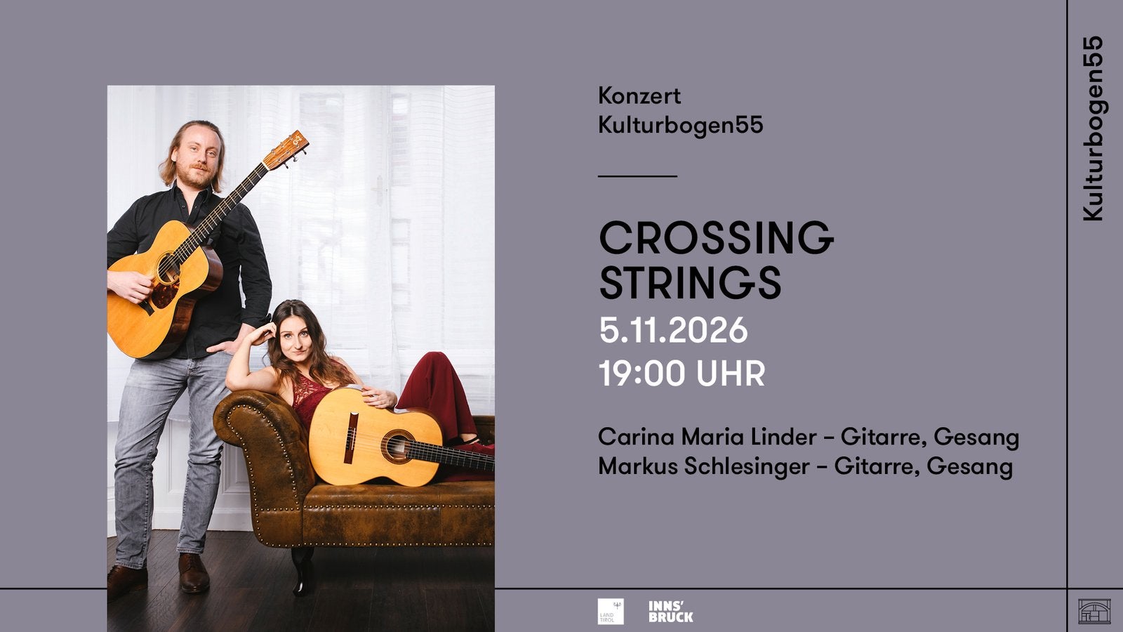 Crossing Strings Konzert im Kulturbogen55