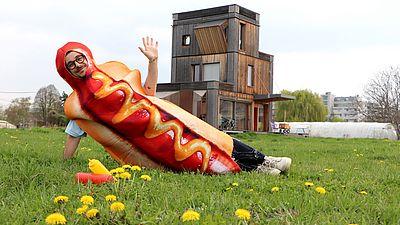 Hallo Hotdog! Nachbarschaftstreffen im Donaufeld