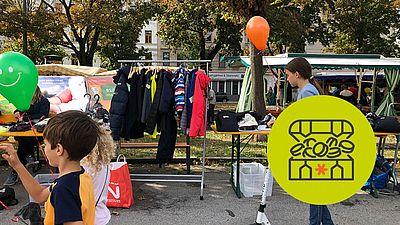 GB*Nachbarschatz Ideenworkshop 
beim Frühlingsfest Servitenviertel
