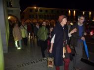 Unterwegs mit der Nachtwächterin Helga Papst